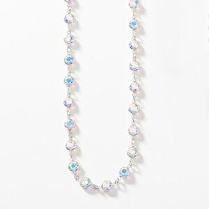 Touchstone Crystal By Swarovski Chanelle Necklace- Crystal Aurore Boreale - NEW